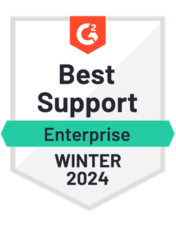 Best Support Enterprise Winter 2024